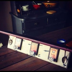 Unique kitchen shelf